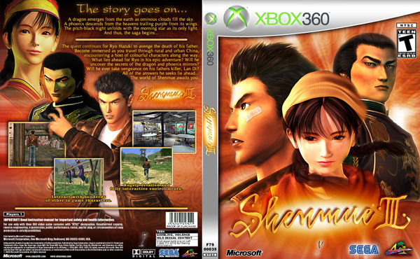 Shenmue 3 Boxart